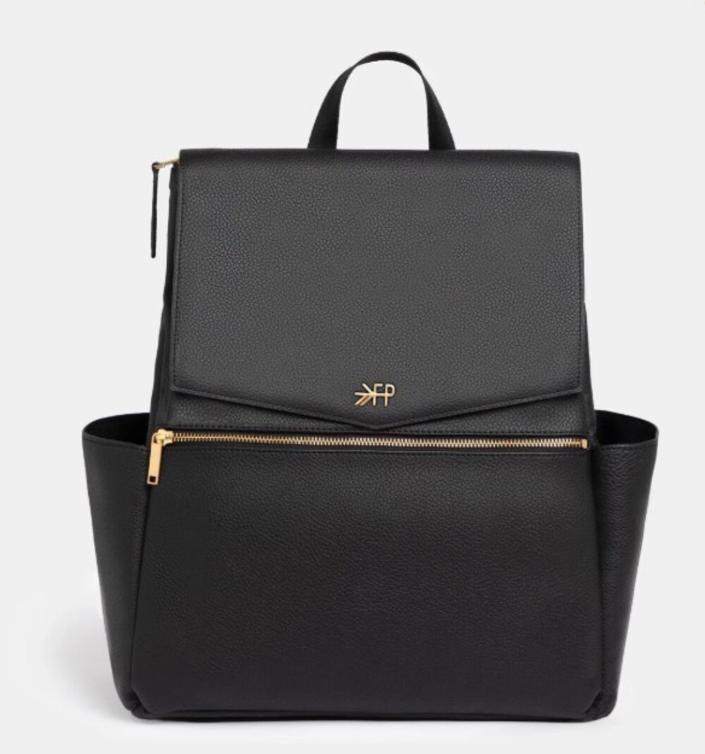 Freshly Picked Diaper Bag Backpack - Black